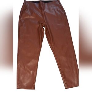Old Navy Faux Leather Pants - Brown and Black